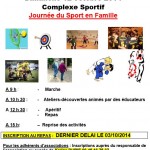 Tract Journée du sport 2014